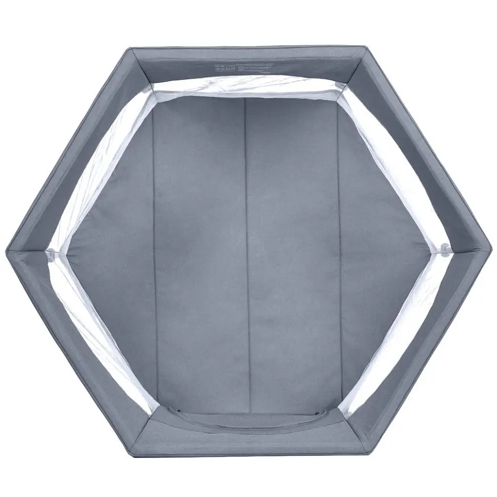 Дитячий манеж SWIFT 6 ME 1195 Gray 145х117х74 см - фото 3