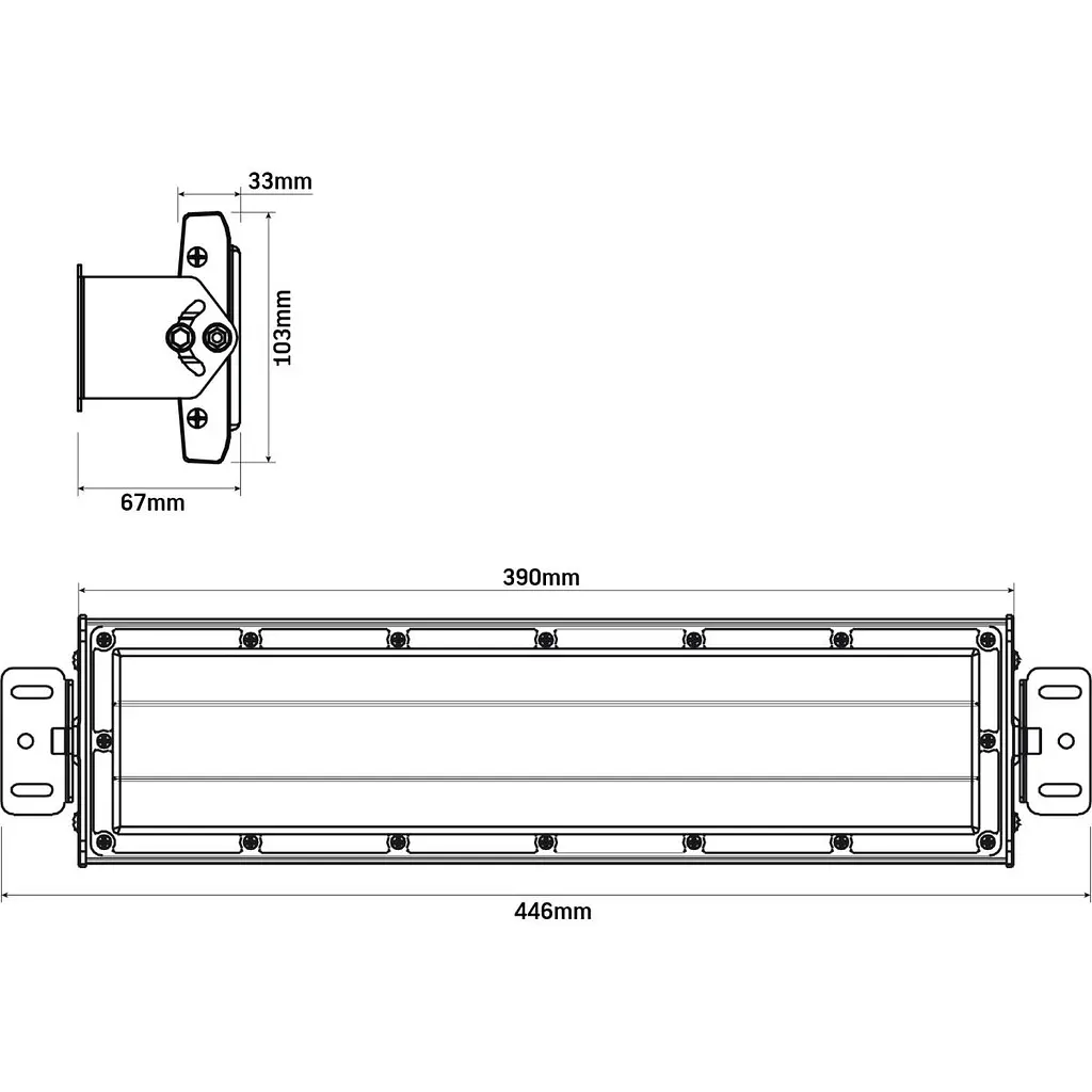 Світлодіодний прожектор Videx HBL02 50W 5000K Black (VL-HBL02-0505B) [174698] - фото 3