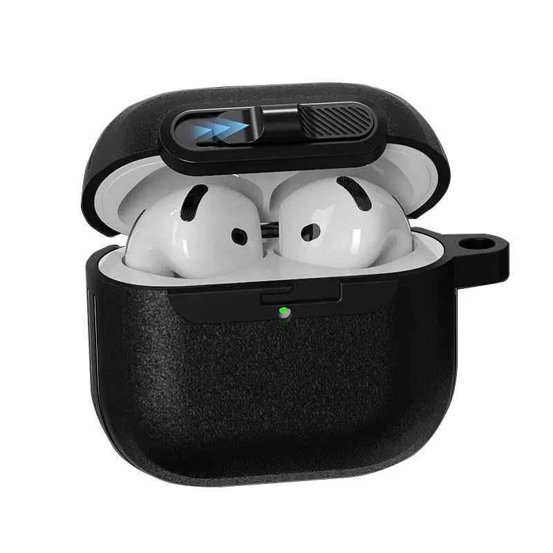 Футляр Frosted для навушників Airpods Pro Black - фото 2