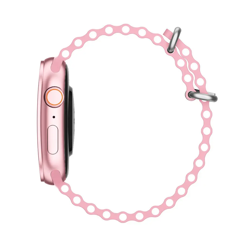 Смарт-годинник W&O X10 Pro 3 46mm 240 mAh, IP67pink - фото 3