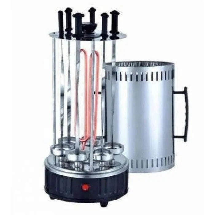 Bbq електрошашличниця на 6 шампурів SW8808, 1000 Вт ∙ Домашня електрична шашличниця - фото 4