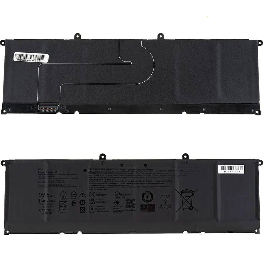 Батарея для ноутбуку Dell 2M0C5 (Precision 5680) 11.55 8399mAh Чорний - фото 2