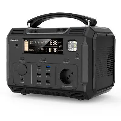 Зарядна станція Choetech (BS004-EU-BK), 500W (BS004-EU-BK) - фото 2