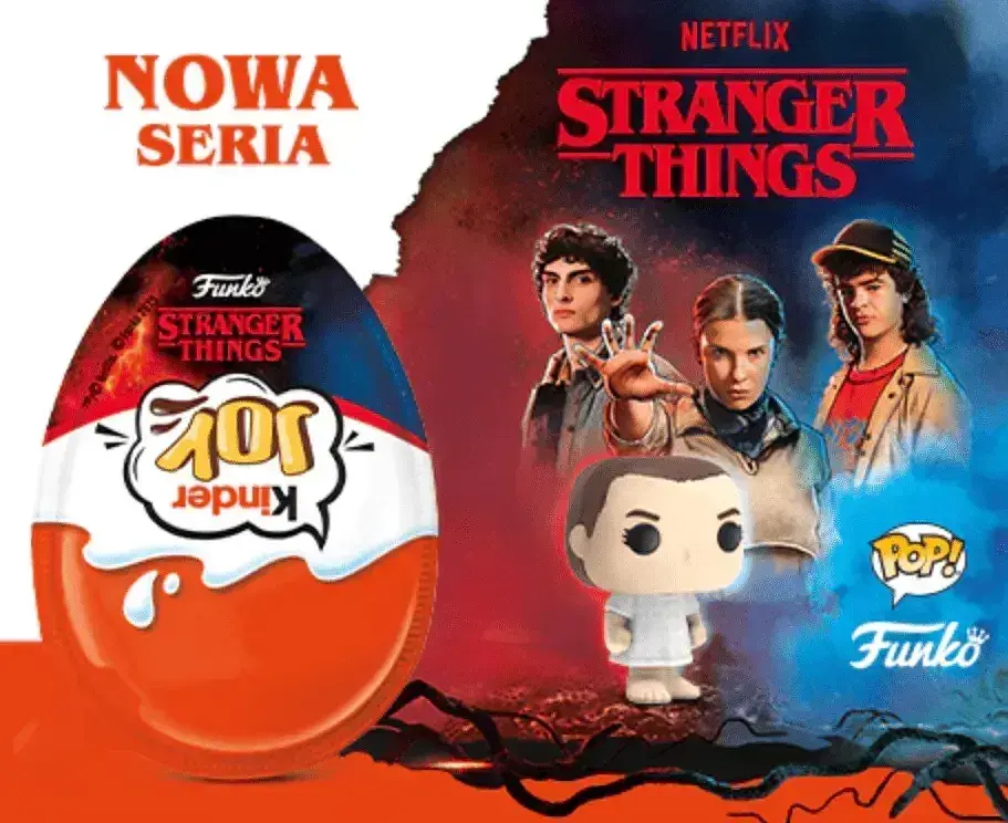 Комплект Kinder Joy 10 шт Дивні Дива Funko Netflix Stranger Things по 20 г - фото 4