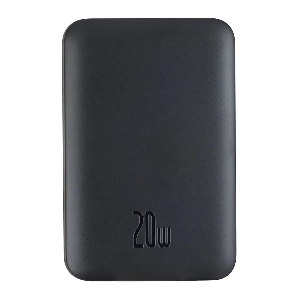Портативний магнітний акумулятор Baseus Magnetic Mini Wireless 10000mAh 20W (PPCX030001) чорний - фото 2