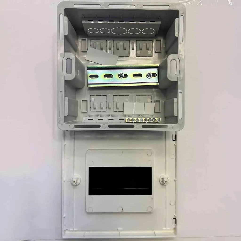 Бокс пластиковий СКІМ на 06 модулів вбудований IP40 білий прозора дверка ( С11902019 ) - фото 5