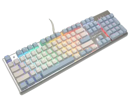 Клавіатура A4Tech Fstyler FS100 RGB Icy Blue - фото 2