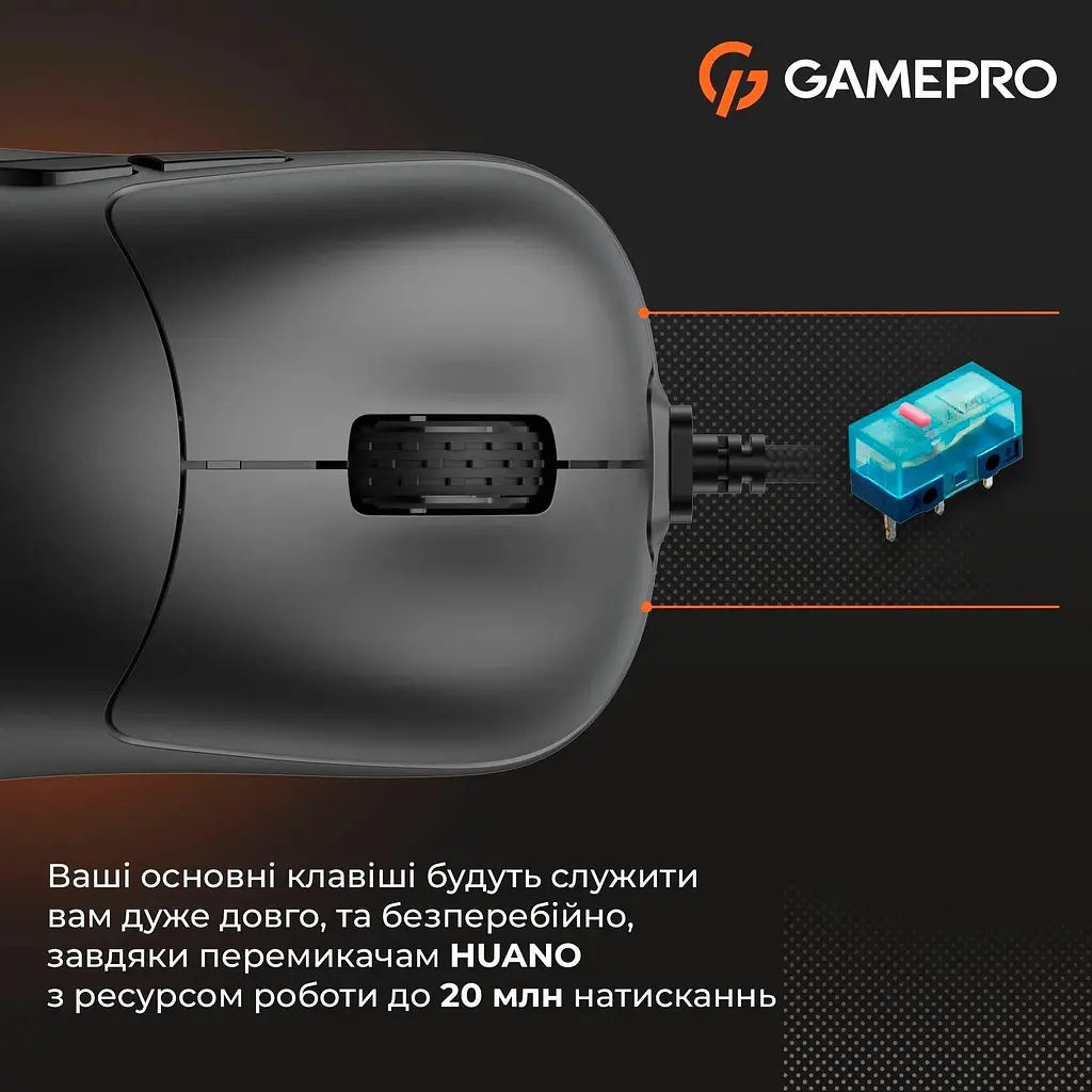 Мышь GamePro GM690B Black [126087] - фото 8