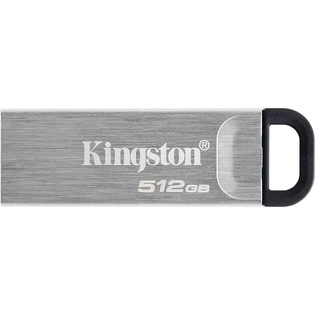 USB флеш накопичувач Kingston 512GB DataTraveler Kyson Silver/Black USB 3.2 (DTKN/512GB) - фото 2