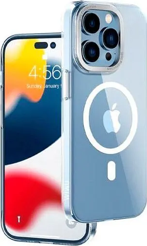 Чохол WiWU Magnetic Crystal Case для Apple iPhone 14 Pro Transparent [82221] - фото 5