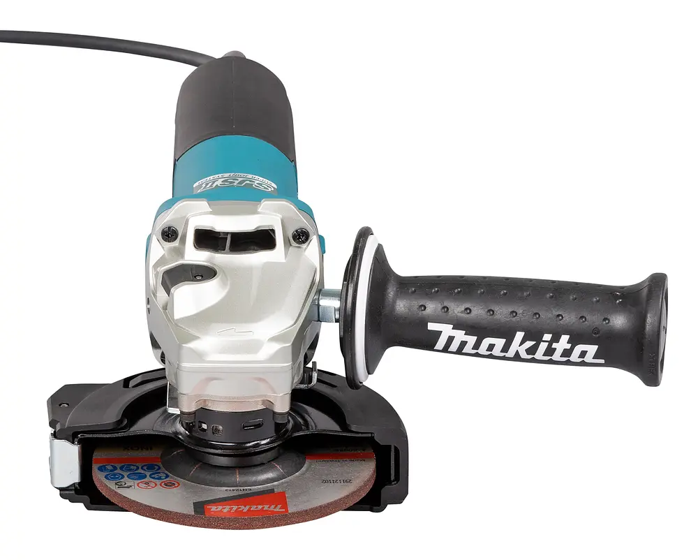 Шліфмашина кутова мережева Makita GA5092X01 з набором шліфувальниї кругів Makita D-74491 (125 мм, 1900 Вт, 11500 об/хв, SJSII, AFT) - фото 3