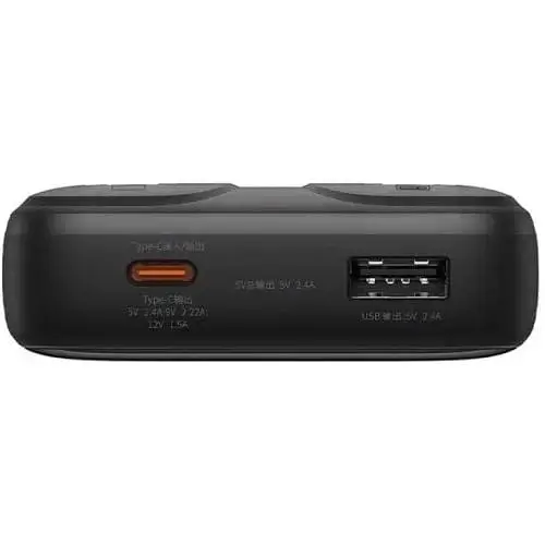 Зовнішній акумулятор Baseus Comet Series 20000mAh 22.5W 2024 чорний PPMD020101 - фото 4