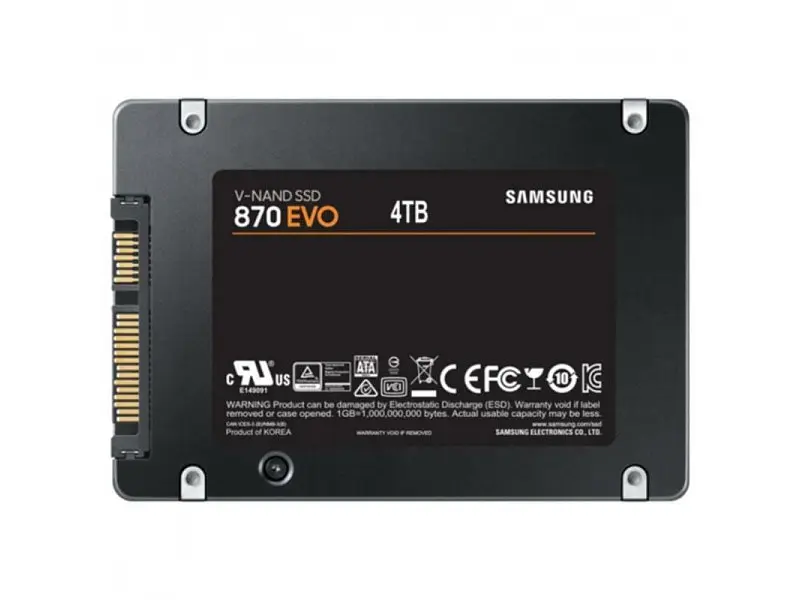 SSD-накопичувач Samsung 870 EVO 4 TB (MZ-77E4T0B/EU) - фото 3