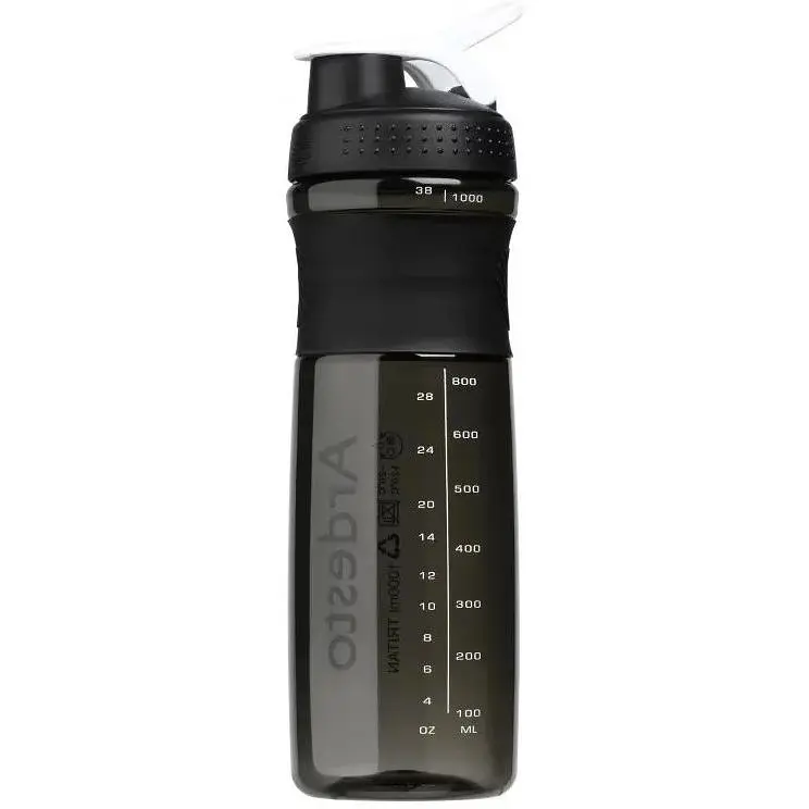 Пляшка для води 1000 ml Smart Bottle чорна - фото 3