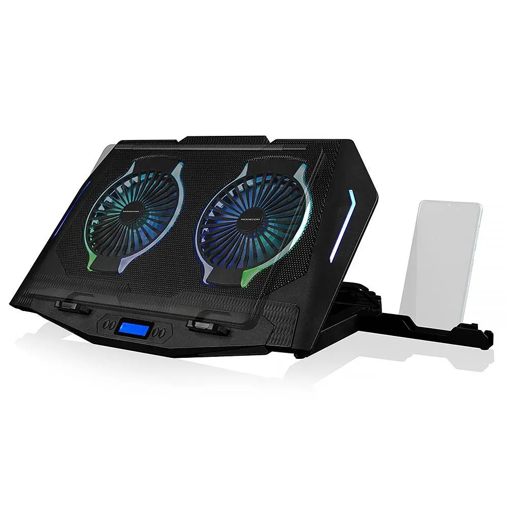 Підставка для ноутбука Modecom SILENT FAN MC-CF-21-RGB - фото 2