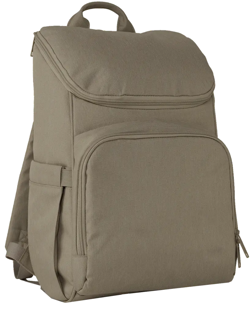 Рюкзак для мам з пелюшковими килимками Live in Style 16 л 40.5x24x19 см поліестер бежевий - фото 11