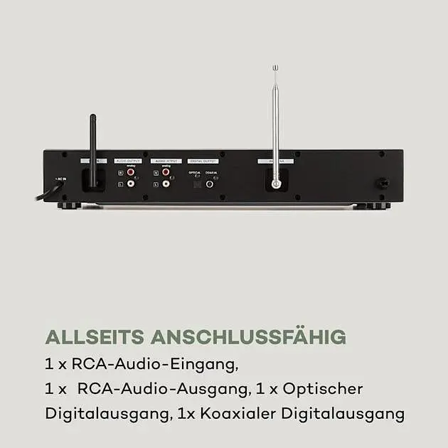 HiFi тюнер Auna iTuner CD цифровой (10032753) - фото 6