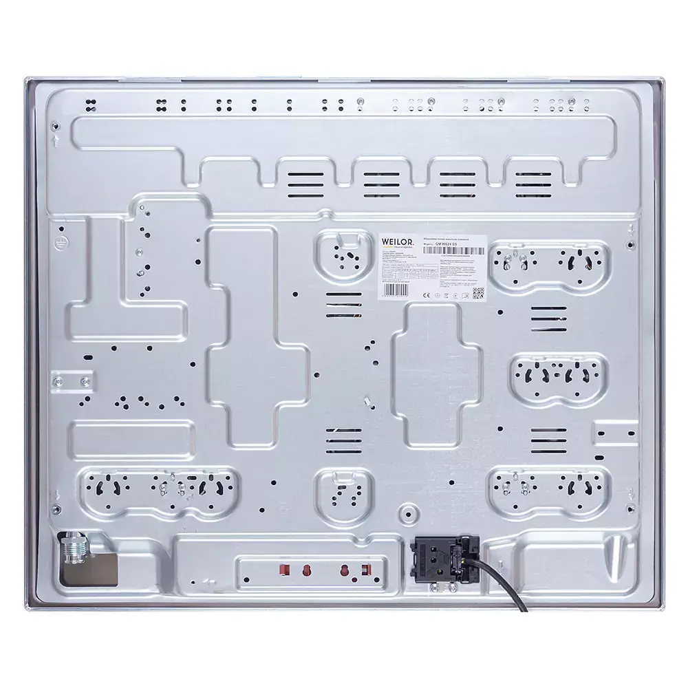 Поверхность газовая на металле Weilor GM W 624 SS - фото 10