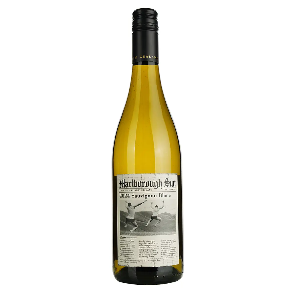 Уцінка. Вино Marlborough Sun Sauvignon Blanc, біле, сухе, 0,75 л