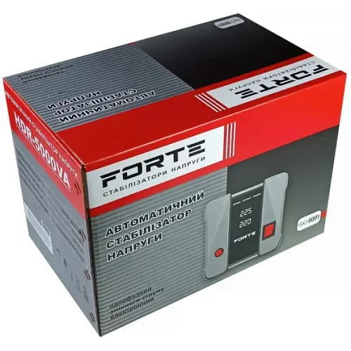 Стабілізатор напруги Forte HDR-5000 (3 кВт) - фото 6