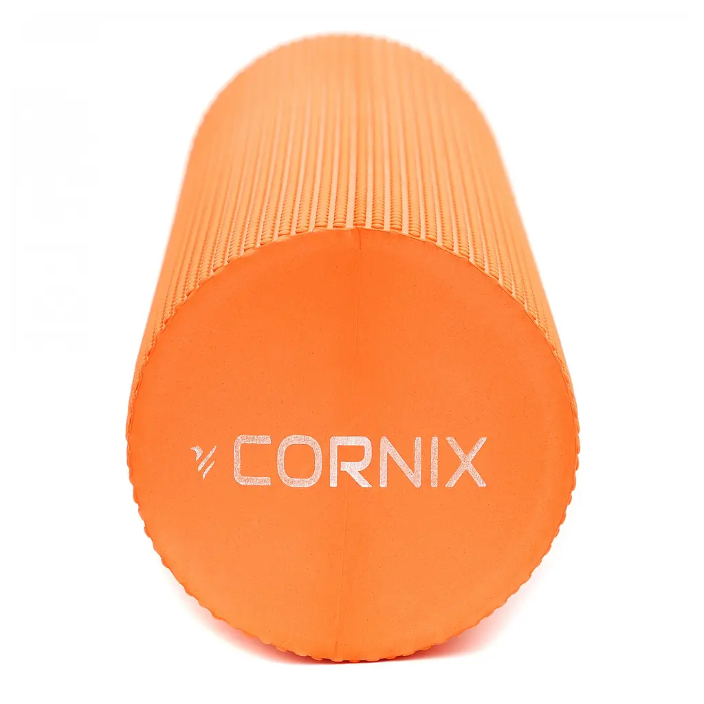 Масажний ролик Cornix EVA+ 60 x 15 см (валик, ролер) XR-0307 Orange - фото 4