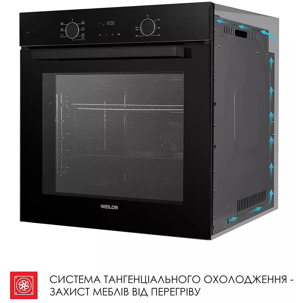 Духовой шкаф Weilor FDO6F70BK - фото 8