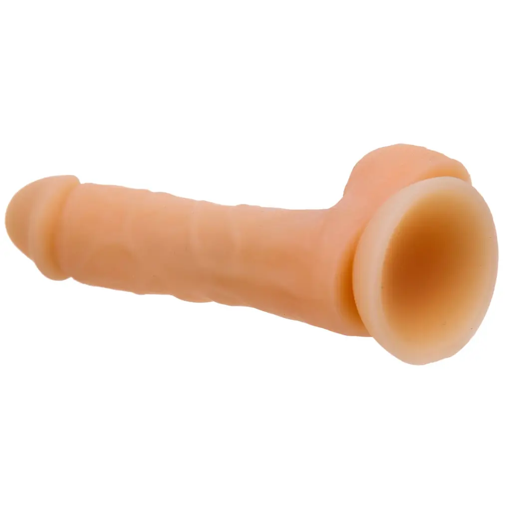 Фаллоимитатор Addiction Bendable David 8" 20 см телесный - фото 3