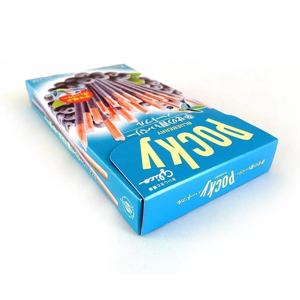 Японські палички Glico Pocky Heartful зі смаком чорниці 54,6 г - фото 3