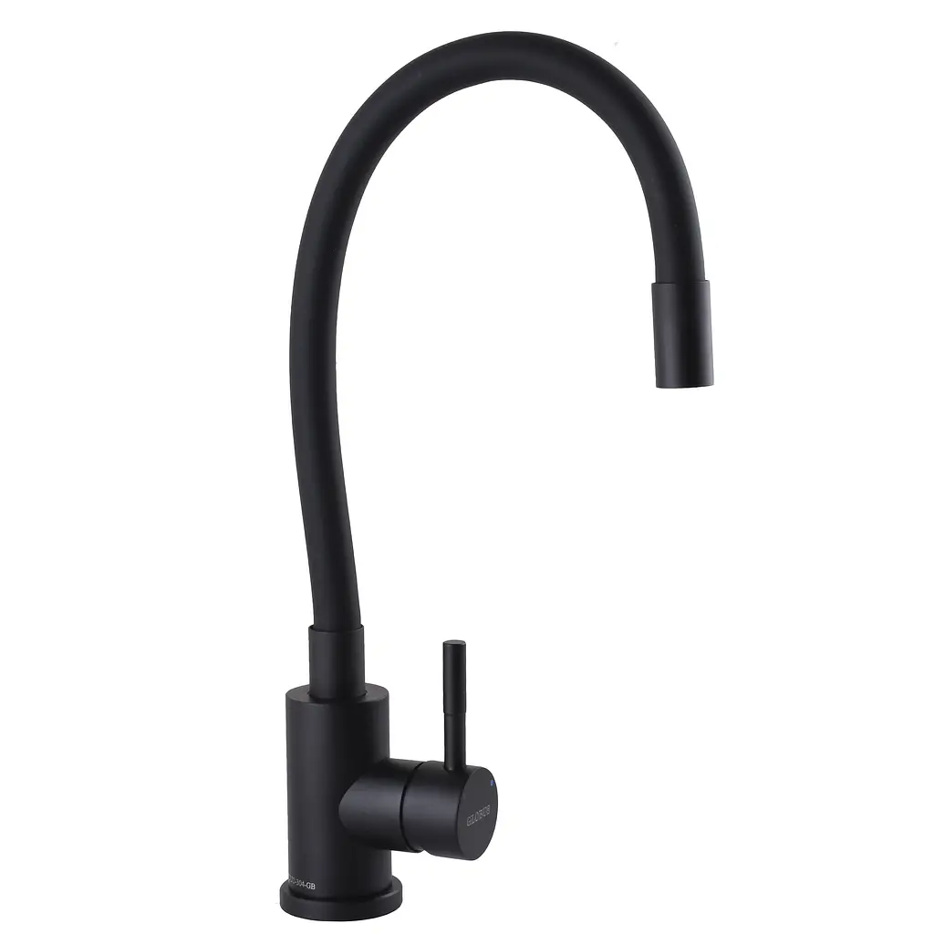 Змішувач для кухні Globus Lux Alpen SBT1-203SB-BB Чорний матовий - фото 3