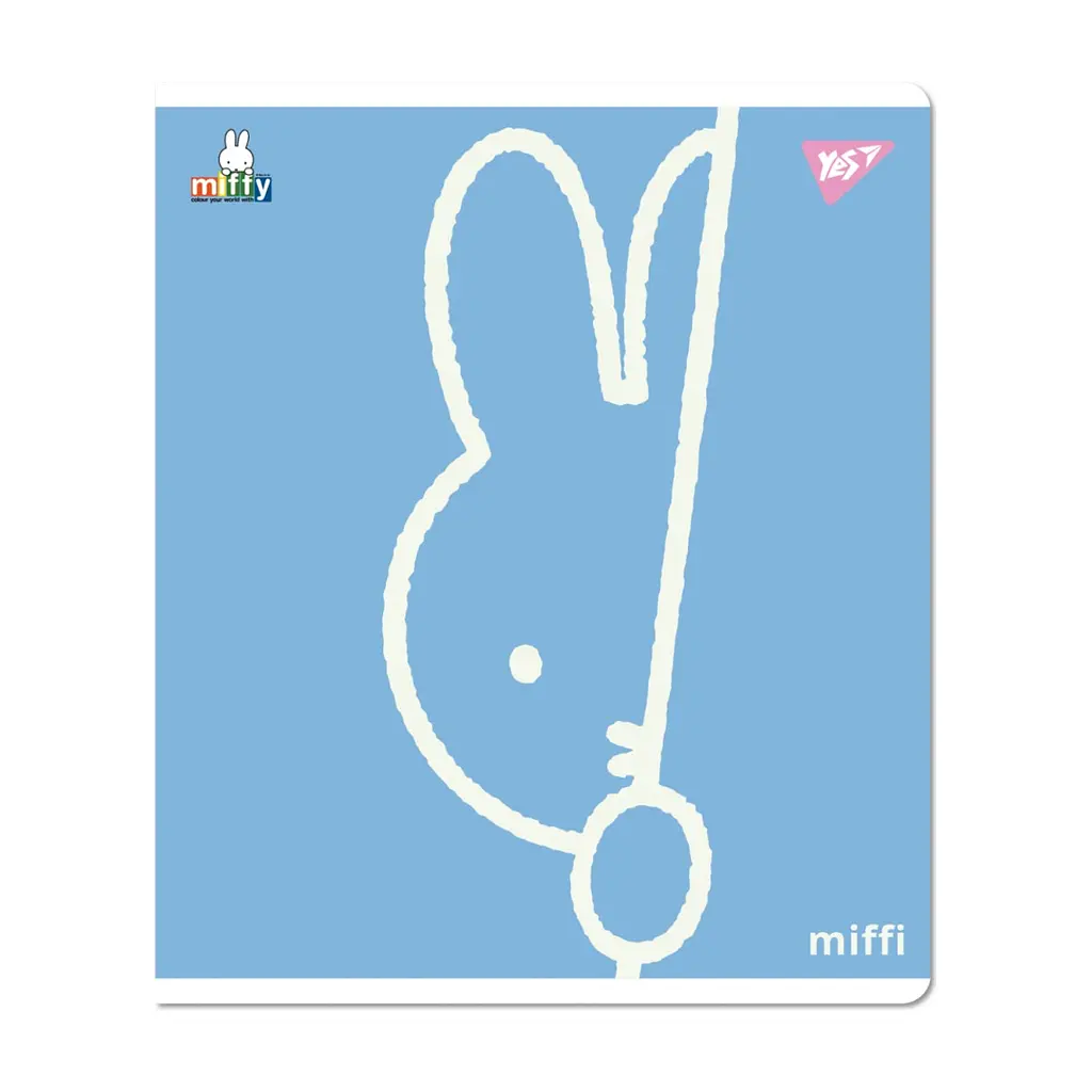Зошит Yes Miffy 12 аркушів коса лінія (767501), в асортименті - фото 6