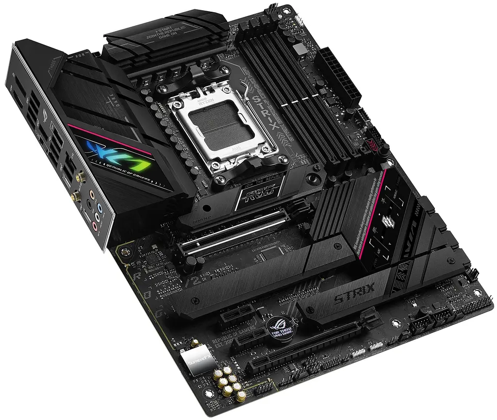 Материнская плата ROG STRIX B650E-F GAMING WIFI sAM5 B650 4xDDR5 M.2 HDMI DP Wi-Fi BT ATX Asus teh0018953 - фото 6