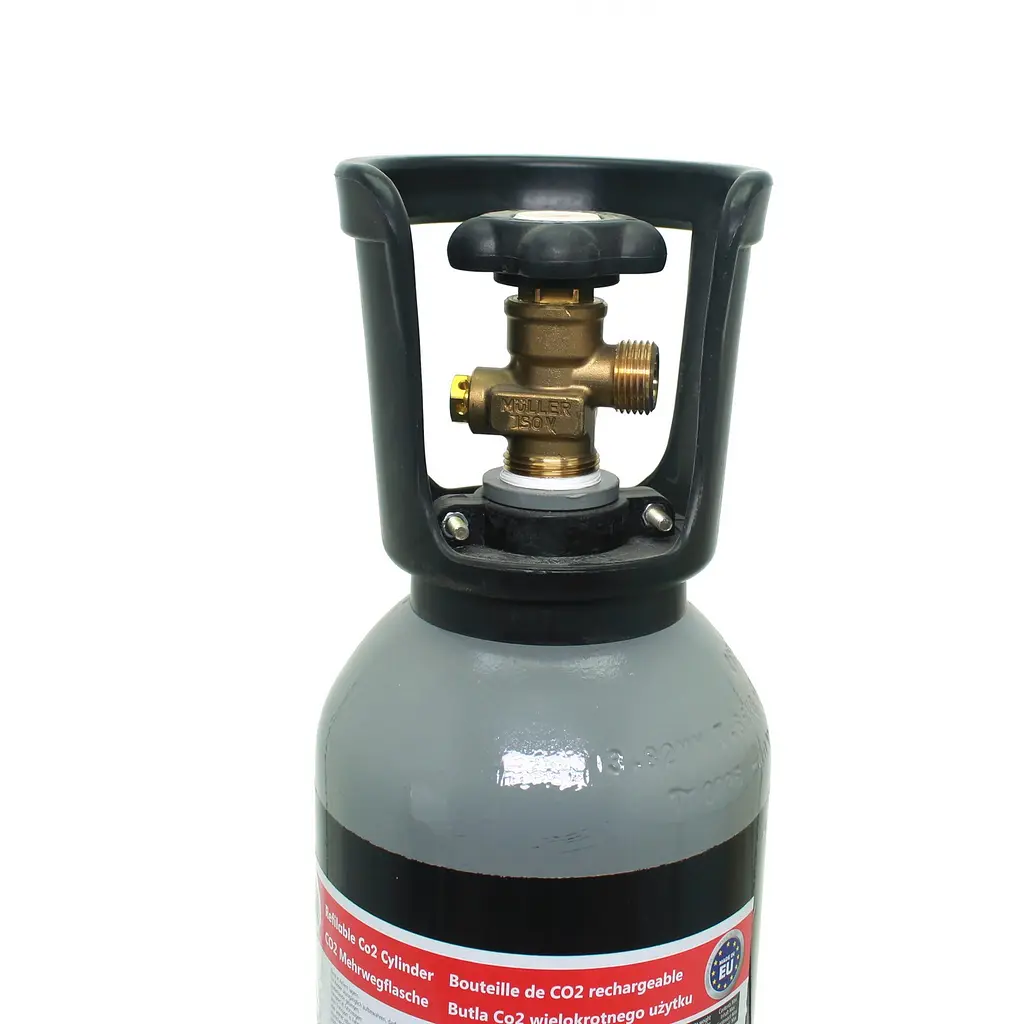Балон CO2 Aqua Nova NCO2-8L, метал, 8 л (NCO2-8L) - фото 2