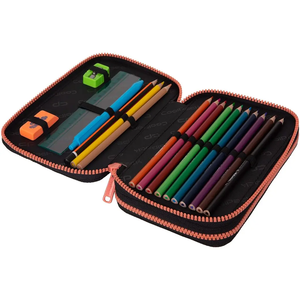 Пенал з наповненням CoolPack Jumper 2 Chocolove, 2 відділення (F066707) - фото 2