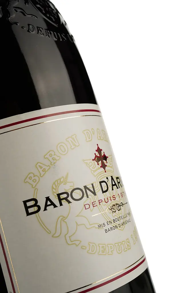 Вино Baron d'Arignac Rouge Dry, 12%, 0,75 л - фото 3