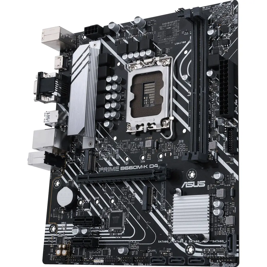 Материнська плата Asus Prime B660M-K D4 (90MB1950-M1EAY0) [147092] - фото 5
