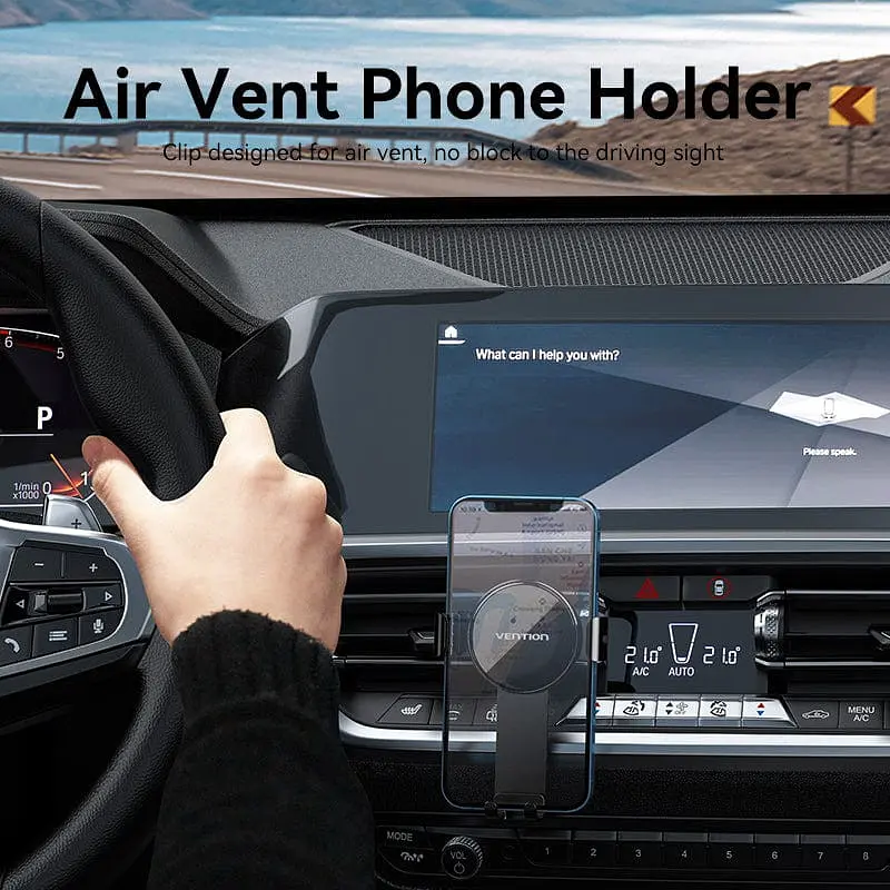 Автомобільне кріплення для смартфона 4.7-7.2 Car Phone Mount With Duckbill Clip - фото 4