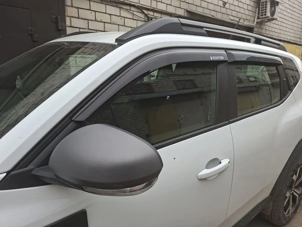 Дефлектори вікон ветровики для Renault Duster 2024- (Voron Glass) VR12324 - фото 3