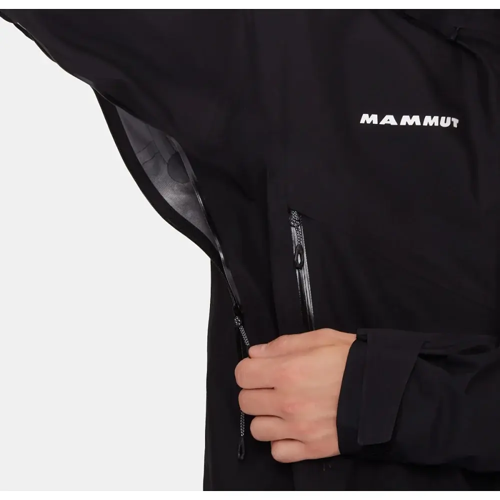 Куртка Mammut Crater IV HS Hooded Jacket M XXL Black - фото 8