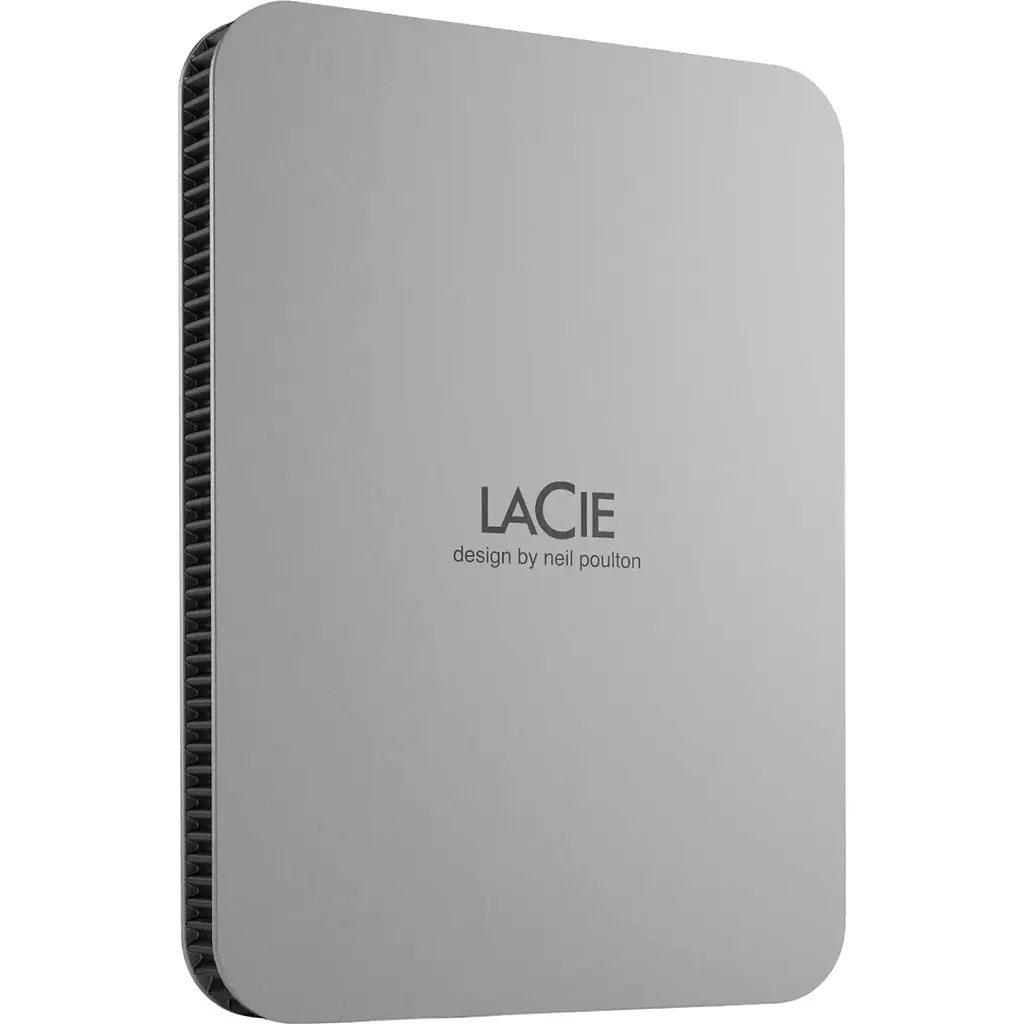 Зовнішній жорсткий диск LaCie Mobile Drive 2TB Moon Silver (STLP2000400) [132822] - фото 2