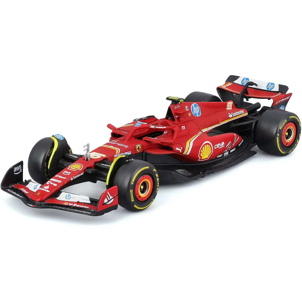 Автомодель Bburago Ferrari Racing SF-24, 1:43 в ассортименте (18-36844) - фото 3