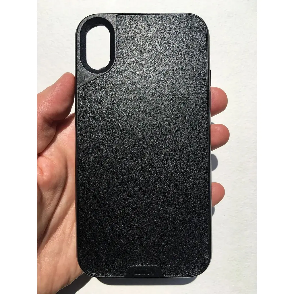 Оригінальний шкіряний протиударний чохол для Apple iPhone XR MOUS Limitless 2 Leather Case Black - фото 7