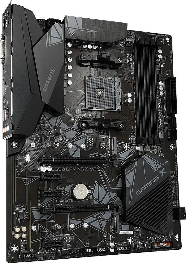 Материнская плата Gigabyte B550 Gaming X V2 (B550 GAMING X V2) (Socket AM4, AMD B550, ATX) Б/у - фото 7