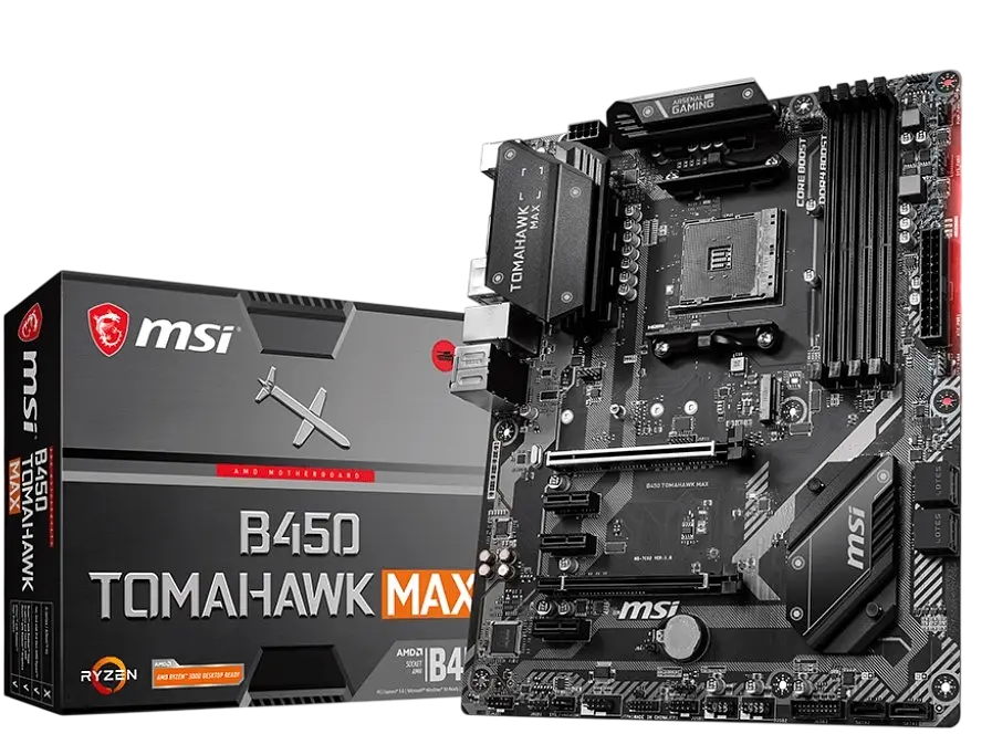 Материнська плата MSI B450 Tomahawk Max Socket AM4 (B450 TOMAHAWK MAX) Б/В - фото 2