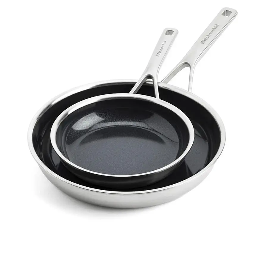 Набір сковорідок KitchenAid MSS 20+28 см з керамічним покриттям (CC006065-001)