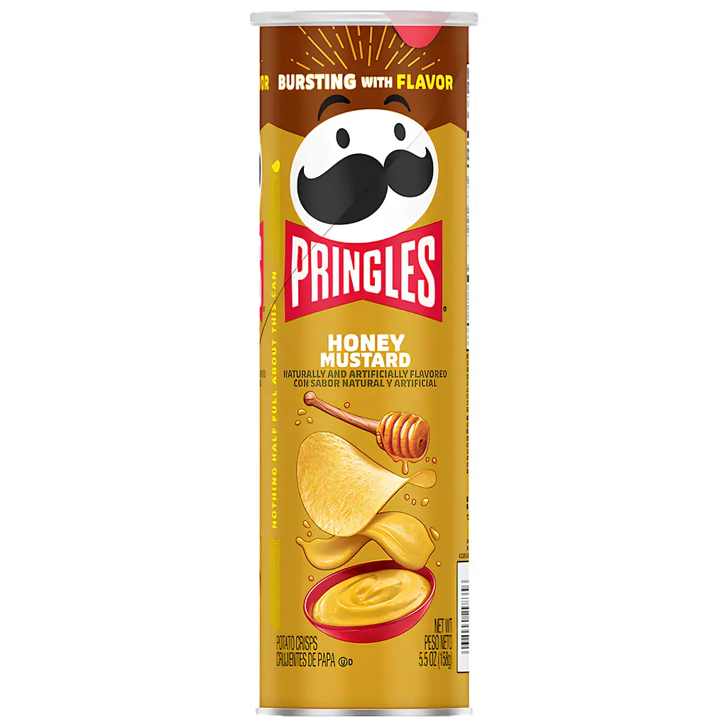 Чіпси Pringles Honey Mustard зі смаком медової гірчиці 158 г