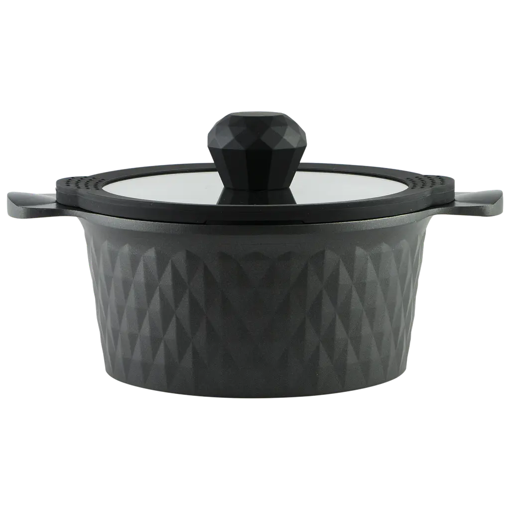 Каструля BLACK ICE PR-6002 GREBLON C2 2.5л PEPPER