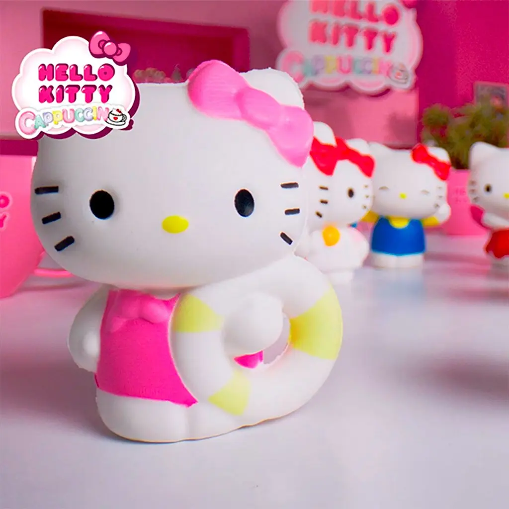 Коллекционная фигурка сюрприз #sbabam Hello Kitty - Капучино (31/CN21) - фото 2