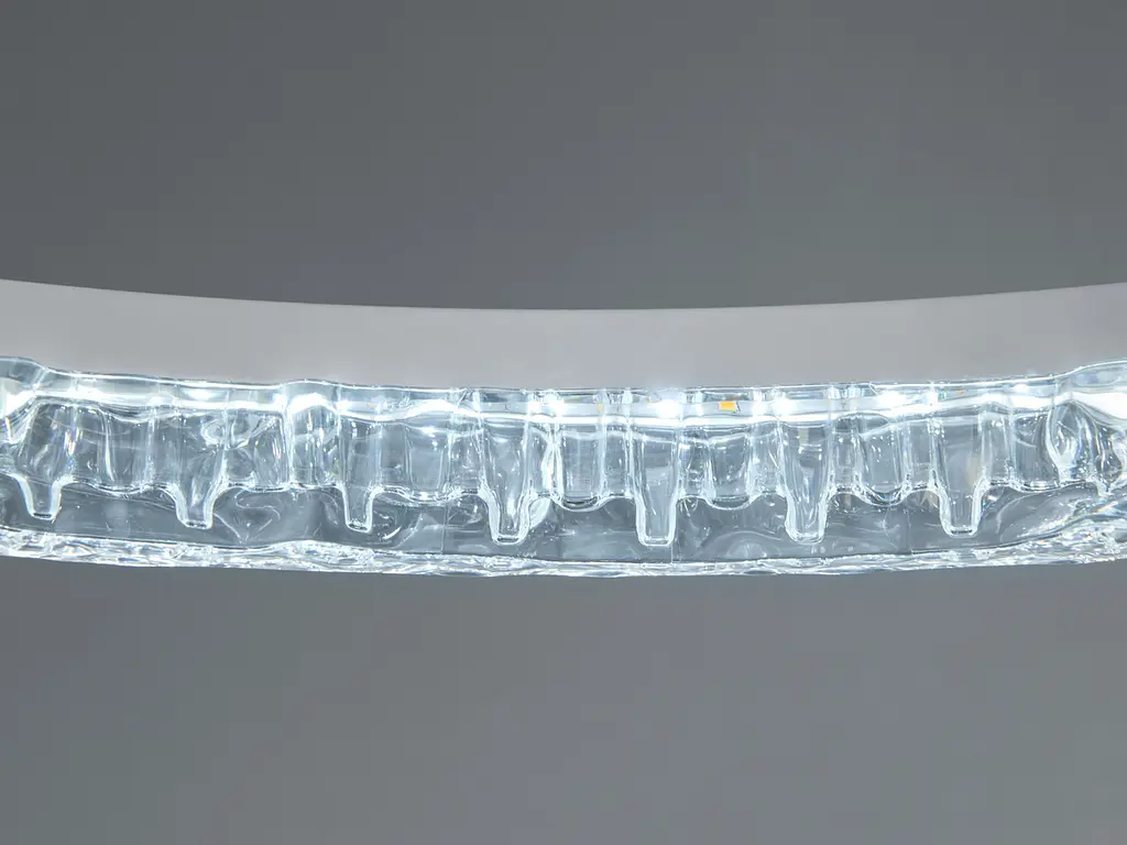 Підвісна LED-люстра Diasha MD78200/600+400WH, біла, 2 світлових кільця, Ø60 см, 85 W - фото 6