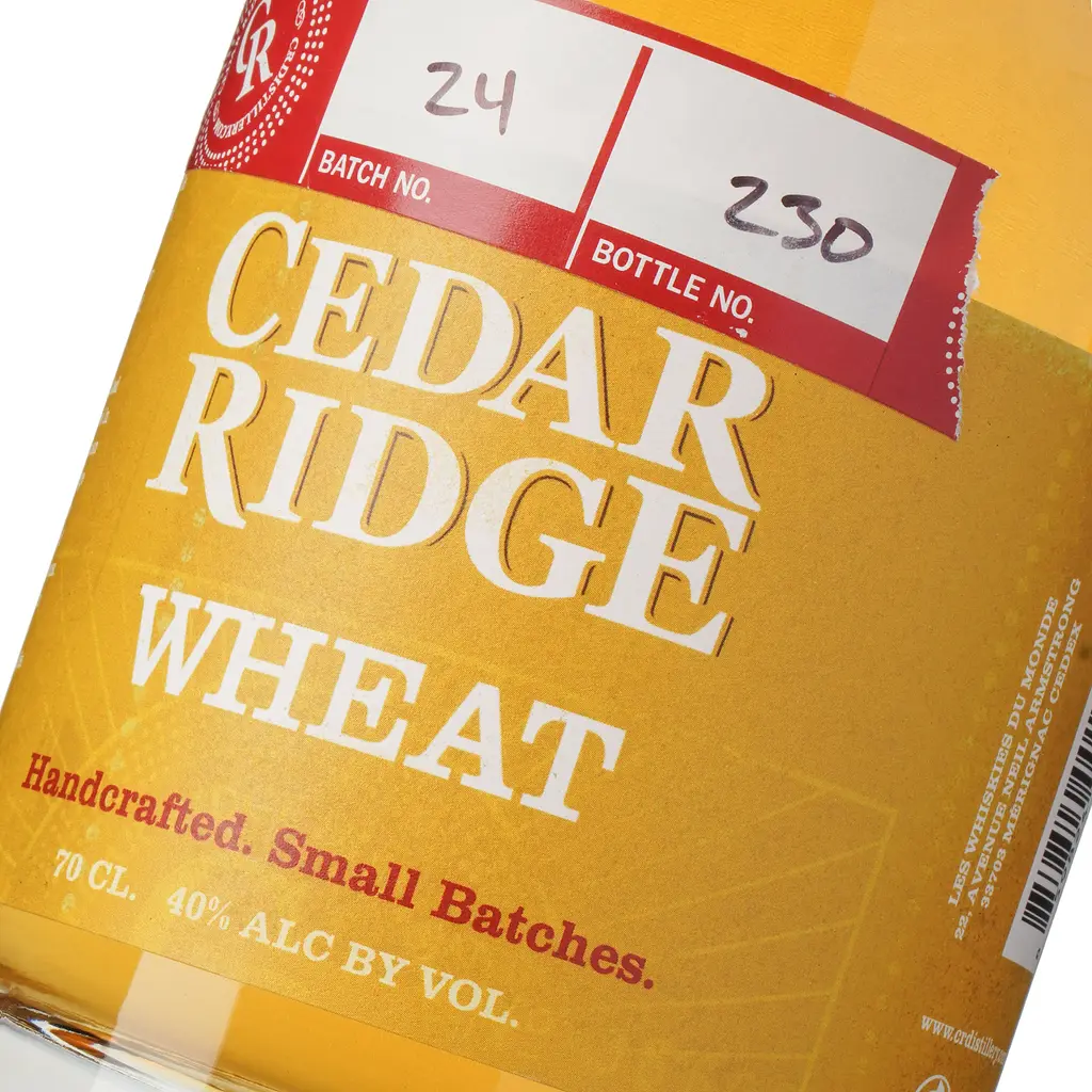 Віскі Cedar Ridge Wheat 40% 0.7 л - фото 5