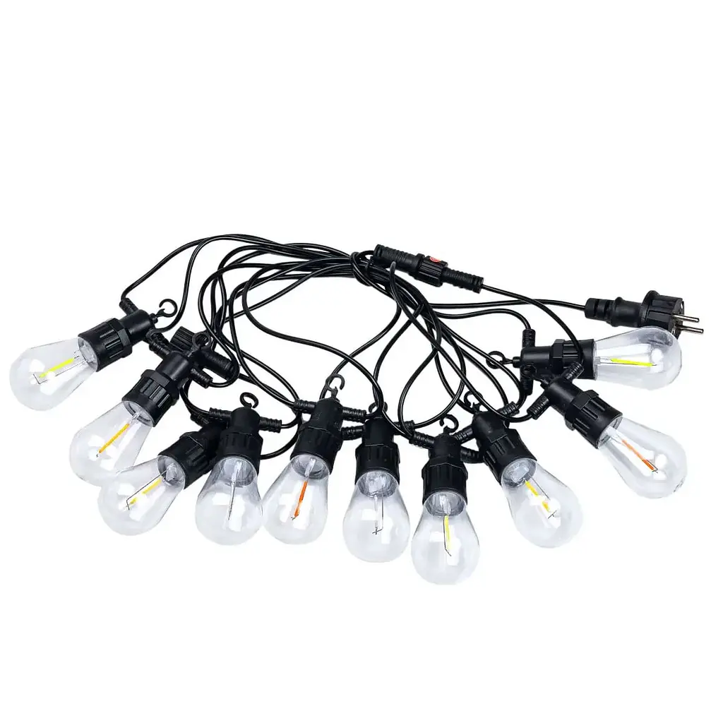 Ретро-гірлянда вулична GarlandoPro 10 LED довжина 5 м, мультиколор (S14ML) - фото 10